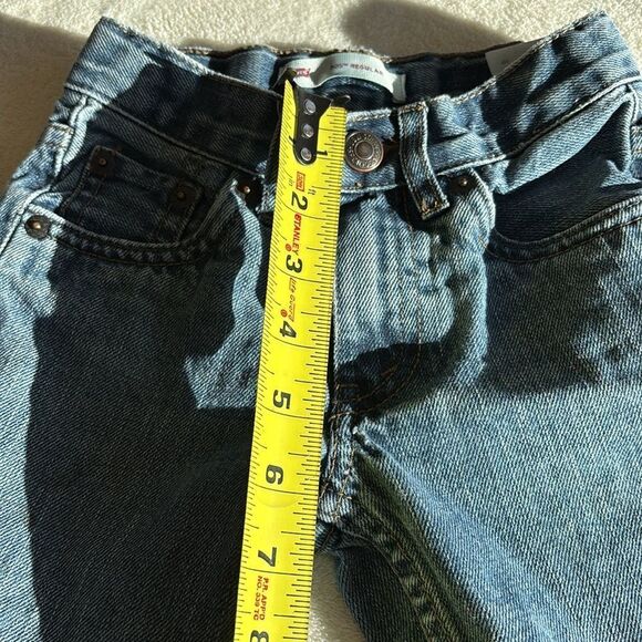 Vintage Levi’s 505 denim jeans kids size 6‎ slim adjustable waist - Picture 10 of 12